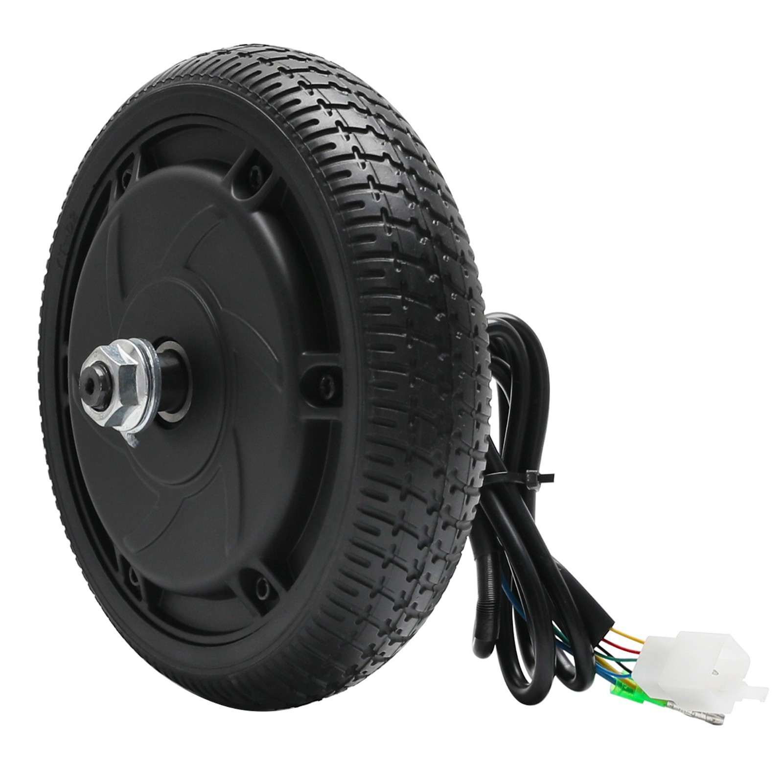 24V 250W 6.5″ Scooter e Bike Brushess Hub Motor Road Tire Wheelbarrow Trolley
