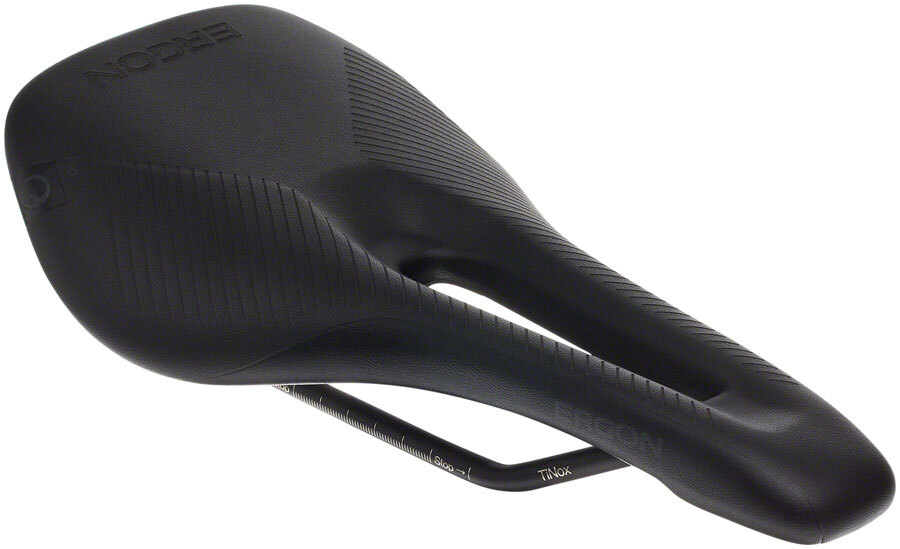 Ergon SR Pro Saddle – Titanox, Black, Women’s, Small/Medium