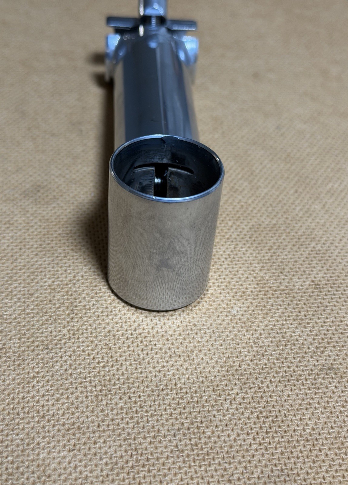 Vintage 1990s Steel Threadless Stem – 1 1/4″ Steerer, 125mm, 25.4mm Clamp