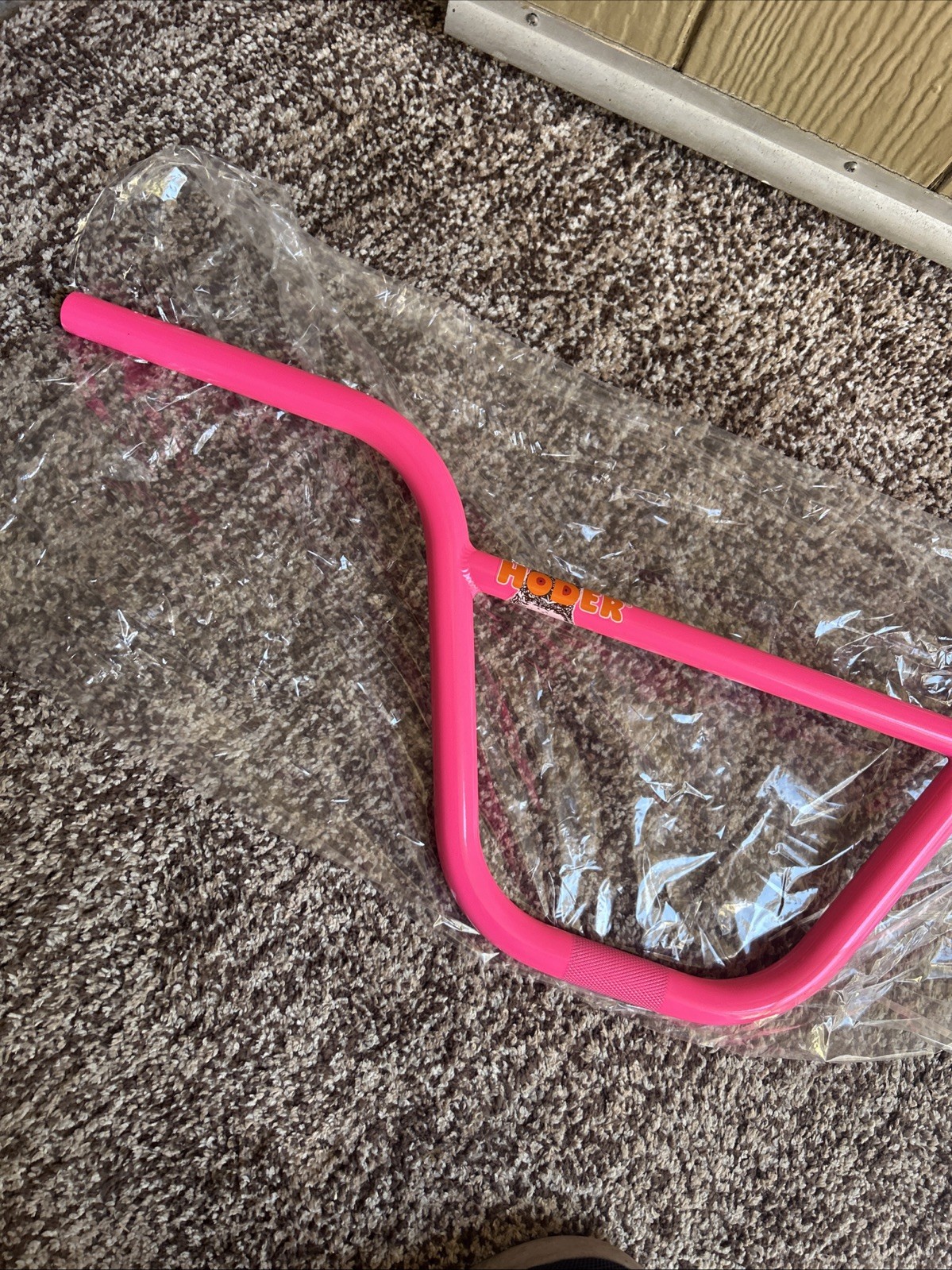S&M Hoder High Bars (Mike Hoder) (Hot Pink) 9” BMX Bike Handlebar S&M Bikes