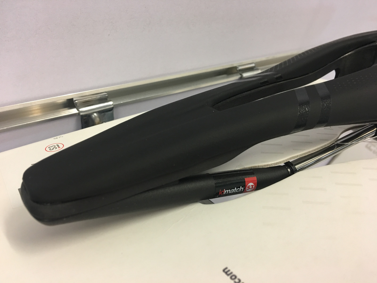 Selle Italia SP-01 Superflow S3 130x288mm TI316 Tube Rail Saddle (Black)