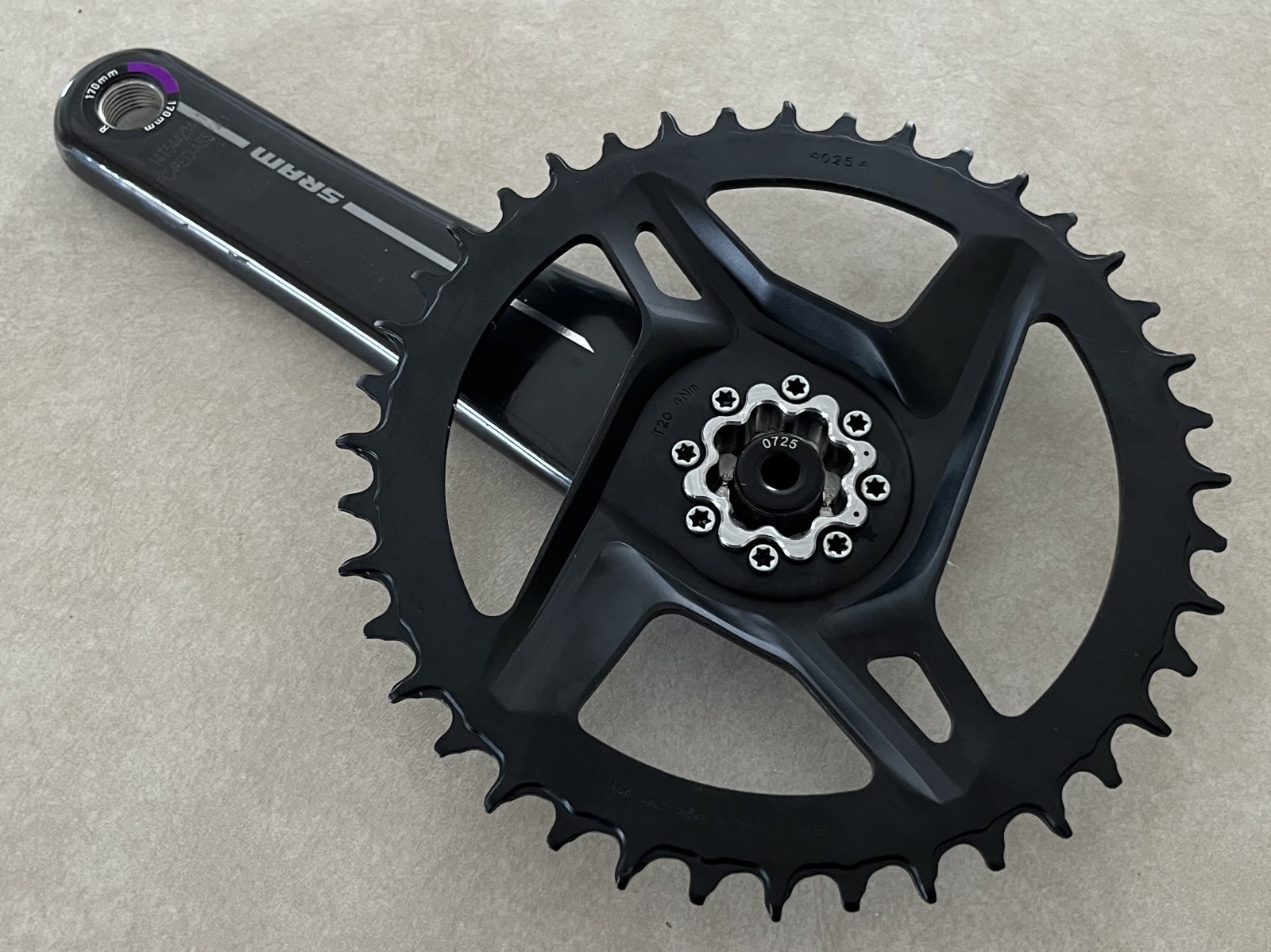 New SRAM Red XPLR Wide DUB Carbon Fiber 170mm 40t 1x 12 13 Direct Mount Crank