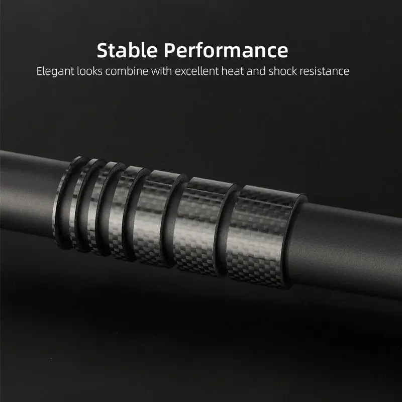 31.8Mm Fork Headset Carbon Spacers MTB Bicycle Handlebar Stem Rise up Adjust Was