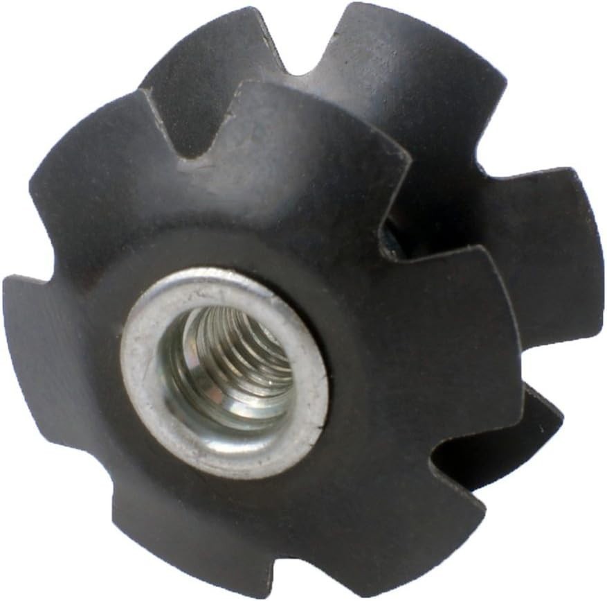 Durable Alloy Steel 1-1/8 Inch Star Nuts for Secure Bike Headset Installation