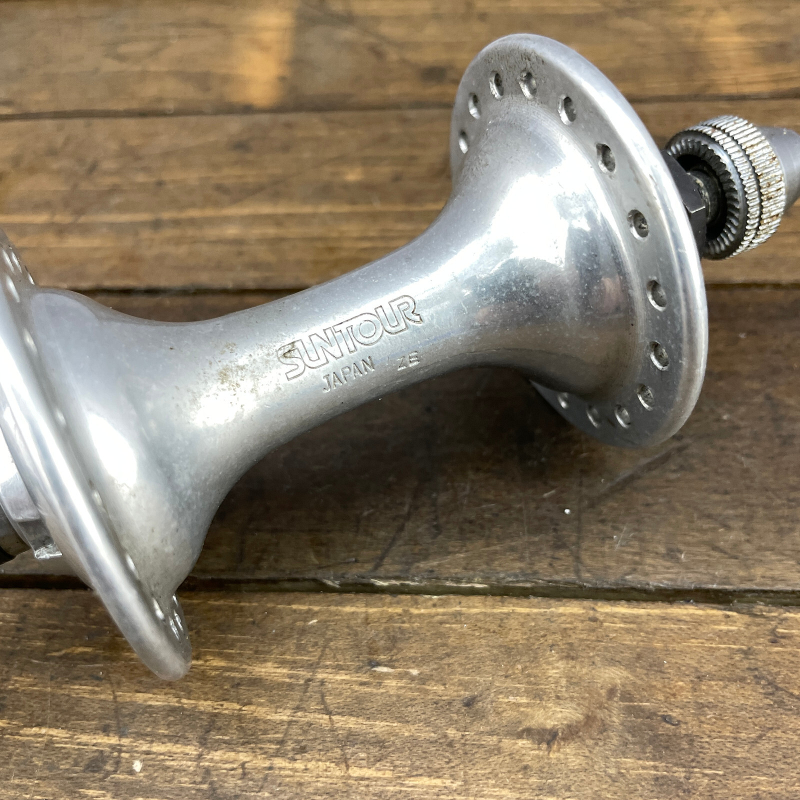 Vintage Suntour XC Front Hub Sealed Bearing 36 Hole 36h 80s Mountain Bike Skewer