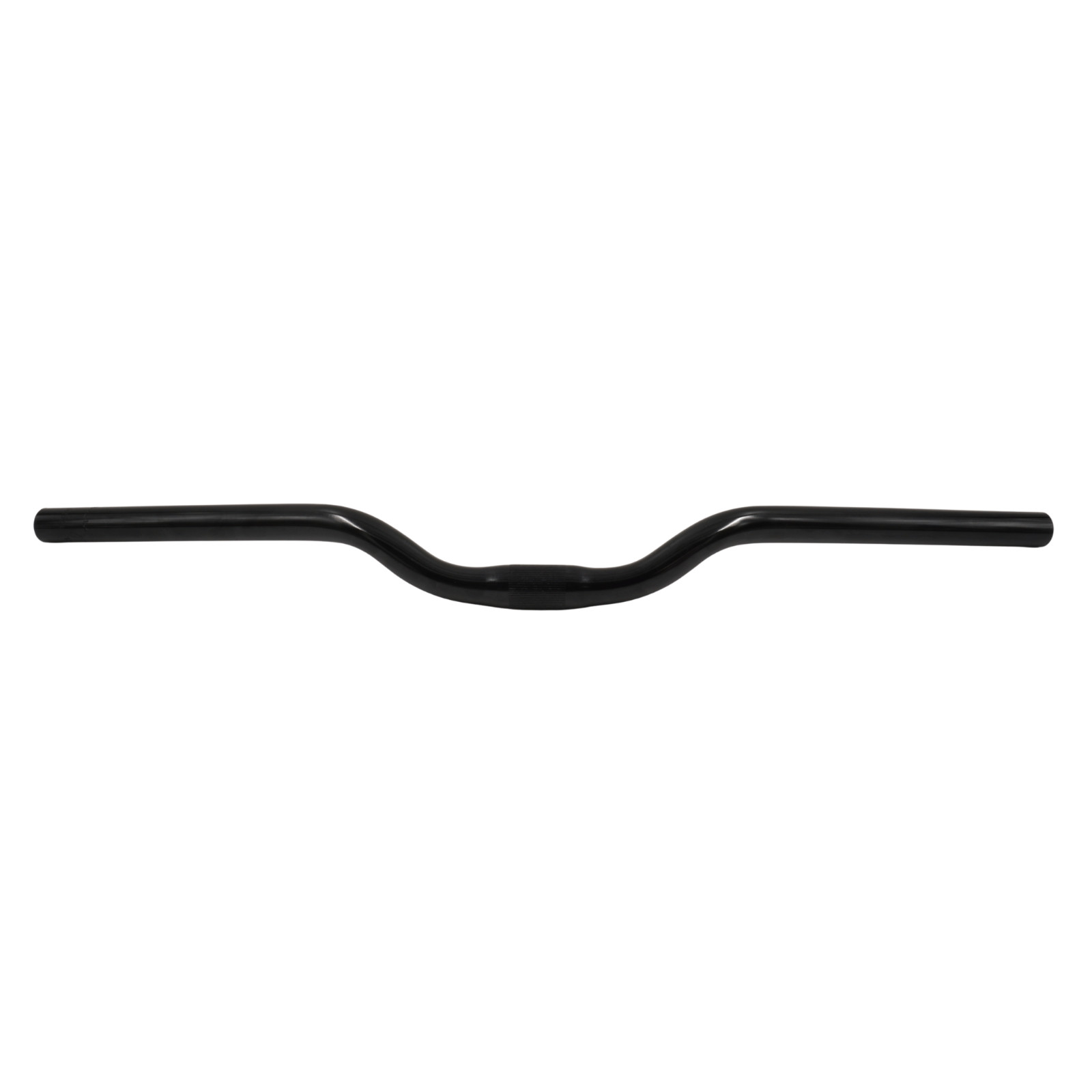 ZOOM Mountain Bike Handlebar 25.4mm Clamp 40mm rise Aluminum Black or Silver
