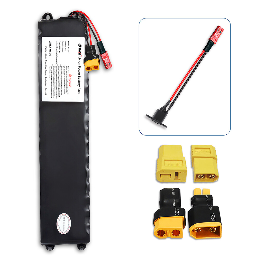 Electric Scooter 36V 7.8Ah Li-ion Battery E Scooter 280.8Wh Motor Max Power 250W