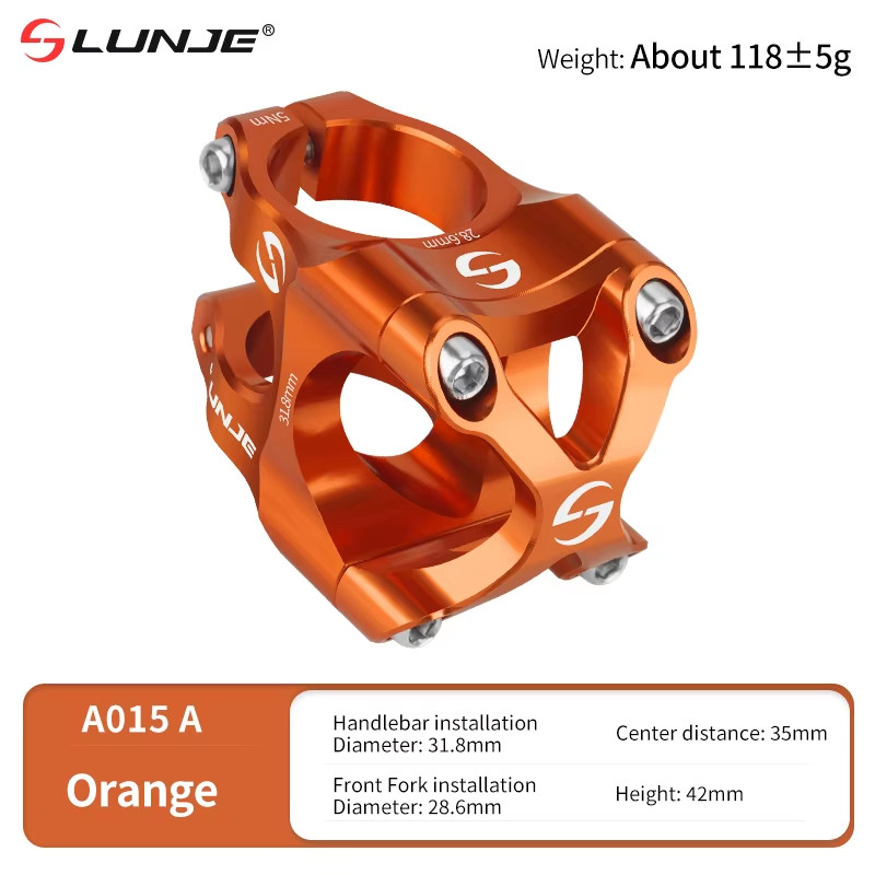 Handlebar Stem Aluminum Alloy MTB Road Bike Stem Ultralight High Strength Short