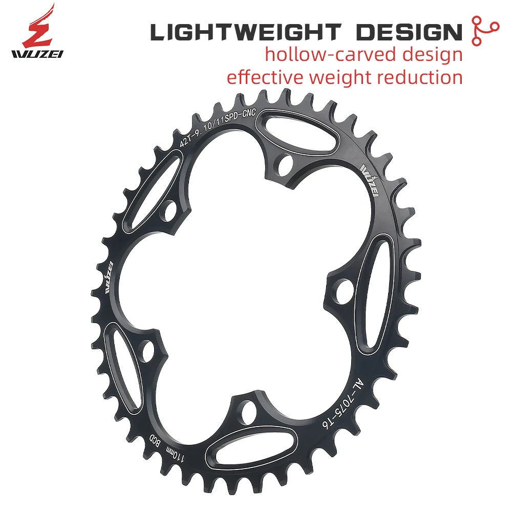 110BCD Road Bike Narrow Wide Chainring 36T 38T 40T 42T 44T 46T 48T 50T 52T 54T 5