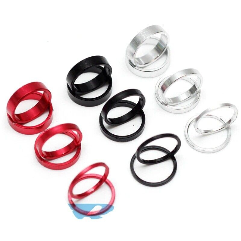 5x Alloy Bike Chainring Bolts Shim Spacer for Bicycle Chainwheel Screws Crankset