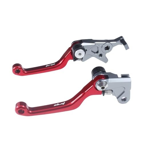 Motorcycle CNC Foldable Pivot Master Cylinder Clutch TRX400EX 1999-2008 RED