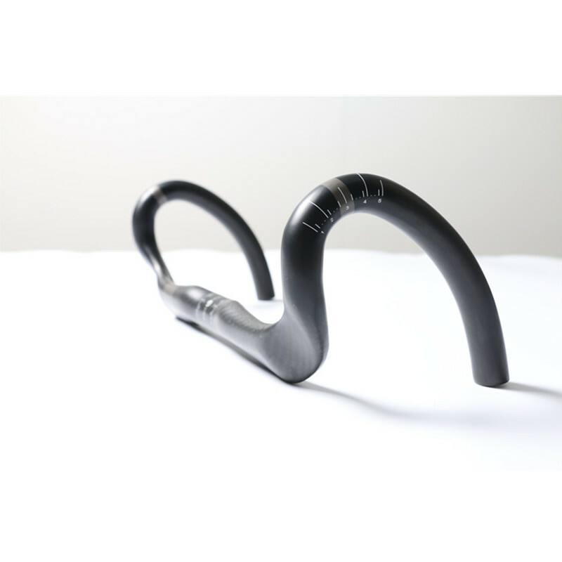 Full Carbon Bicycle Handlebar Road Bike Aero Bar Drop Bar 31.8*380/400/420/440mm