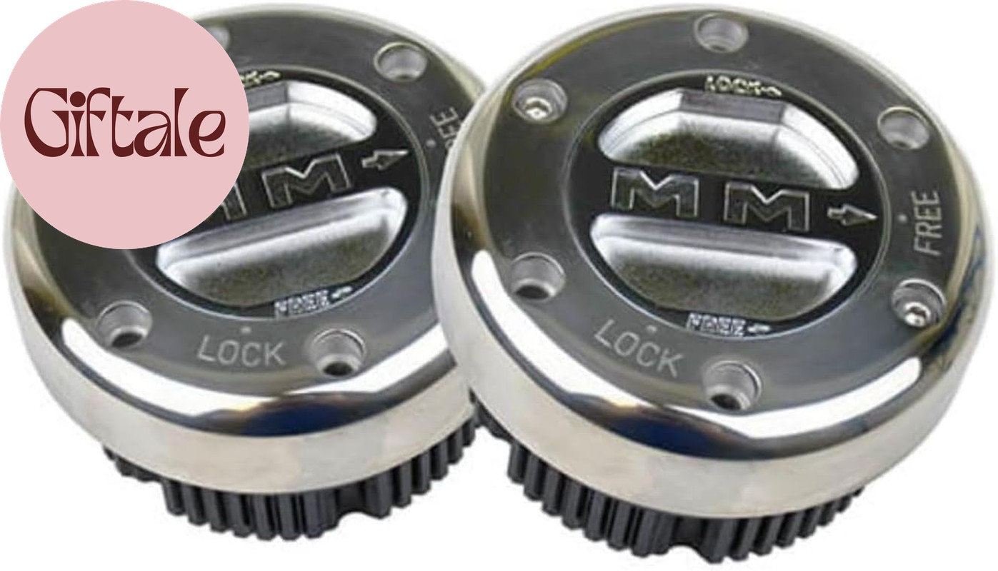 449S/S Pair of Premium Locking Hubs Fits 1999-2004 F250 F350 F450 F550 | Reliabl