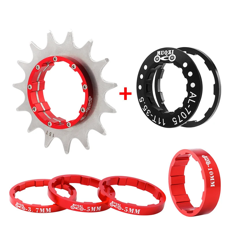 Single Speed Cassette Cog 12T-22T Bike Conversion Sprocket Gear Kit