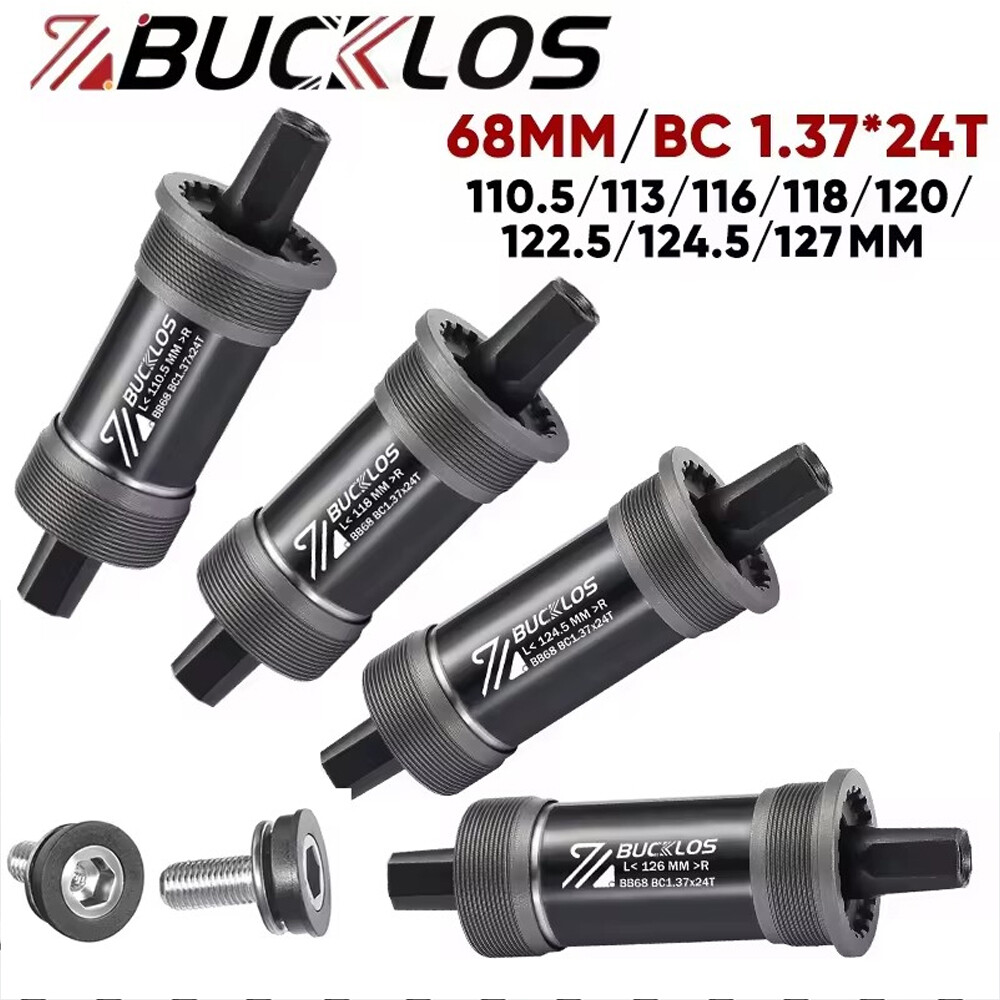 Mountain Bike Sealed Bearings Square Taper Bottom Bracket BB68 For Shimano MTB