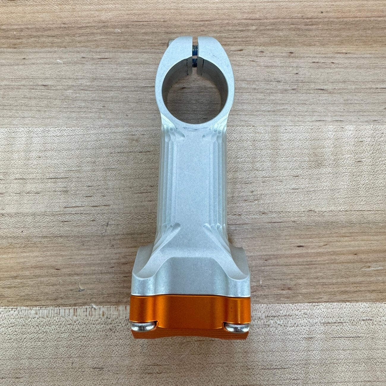 Paul Boxcar 90mm ±15º Silver/Orange 31.8mm x 1 1/8″ Alloy Bike Stem 169g