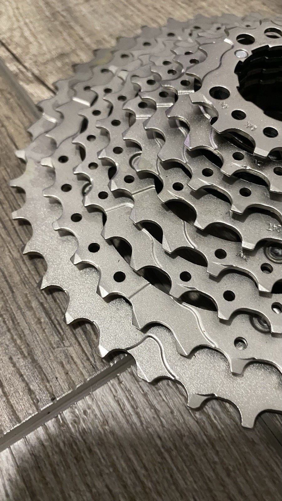 Shimano Deore 10-Speed Cassette Sprocket – Silver (CS-M4100-10)