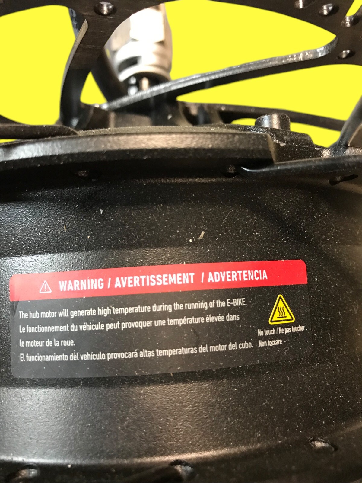 Rear Wheel 27.5×2.4 w/ Motor 500W for Electric Bike NIU BQI-C3 Pro #2095 NBCP