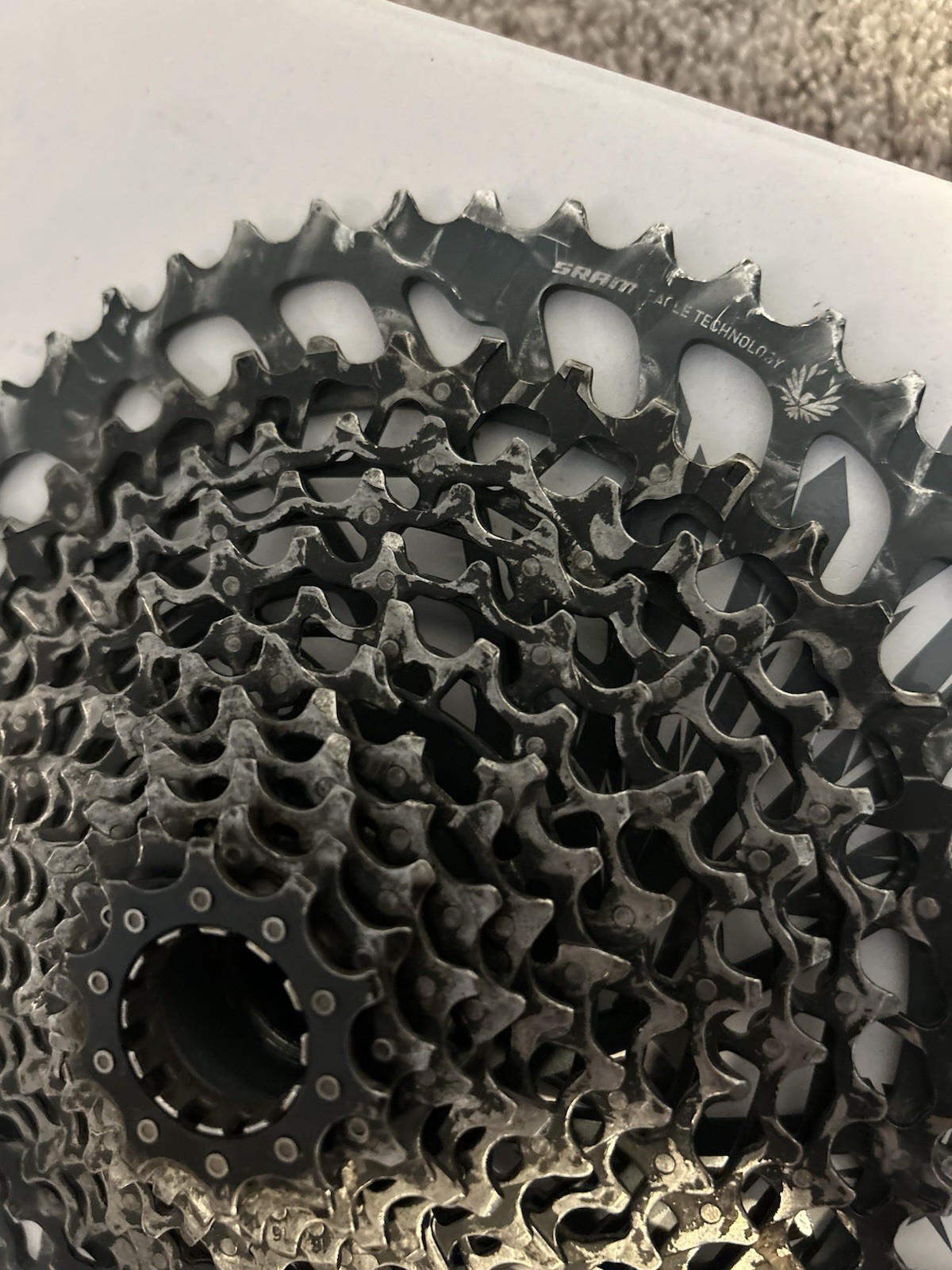 SRAM Eagle XG-1295 12-Speed Cassette 10-52T Black SRAM XD Driver