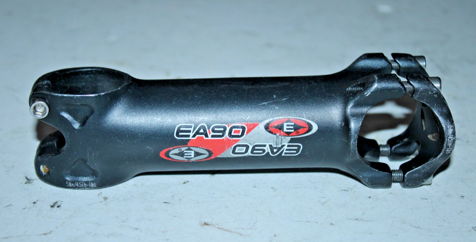 Easton EA90 Stem 1 1/8″ Treadless 120mm +/-0º 31.8mm Black MTB Road Gravel Cafe~