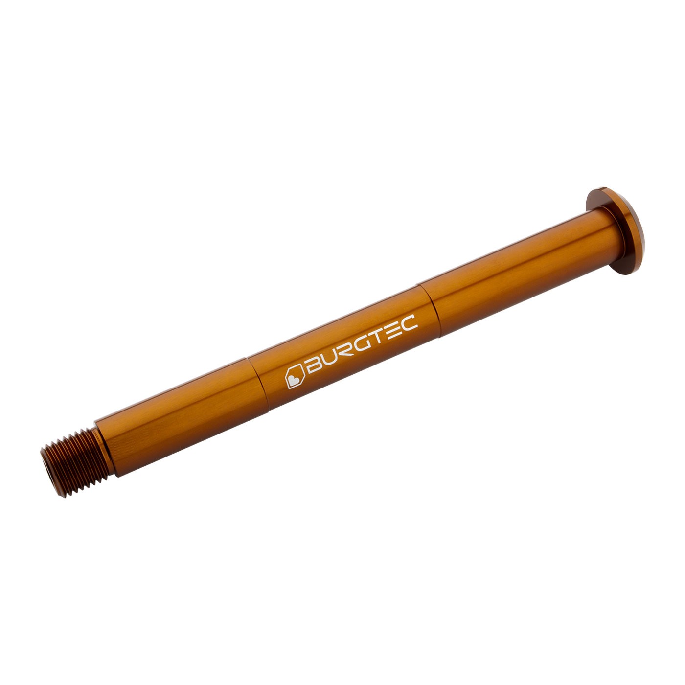 Burgtec Fox Fork Axle, 15x110mm – Kash Bronze (156mm length M14x1.5TPI)