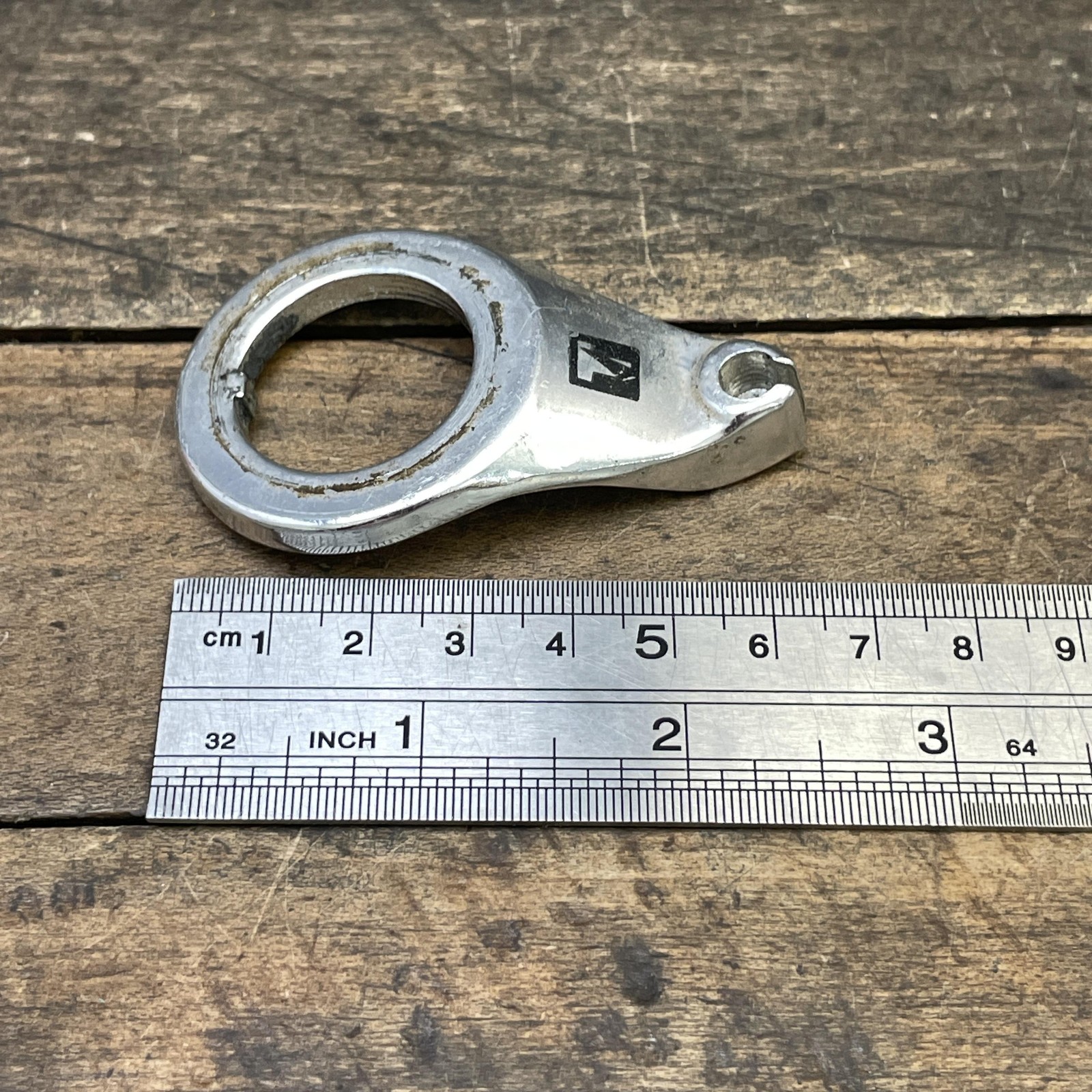 Vintage Trek Brake Cable Hanger 1 Silver 90s MTB Front Headset Spacer 25.4