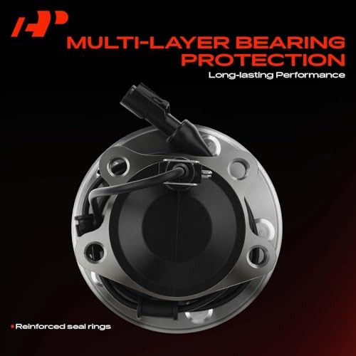 Front Wheel Bearing and Hub Assembly with ABS & 5-Lug Compatible with Jaguar
