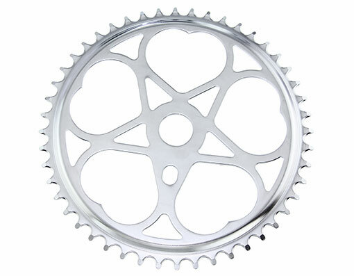 bike Steel Sprocket Js46 1/2 X 1/8 48t Chrome.