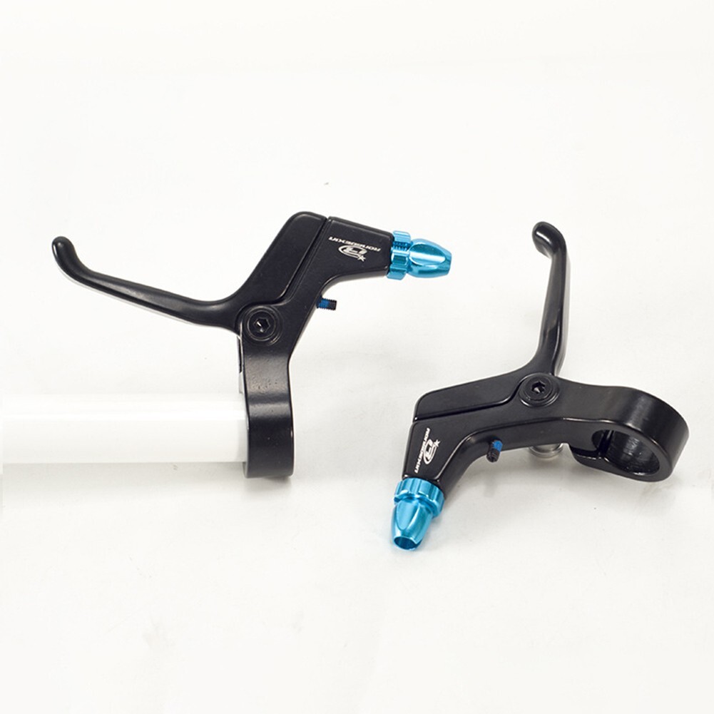 1 Pair Brake Lever 2 Finger Lever Bike Lightweight Linear Pull Brakes MTB