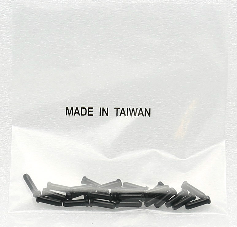 25 Bike Bicycle Shift Brake Cable Ends Tips Caps Crimps BLACK