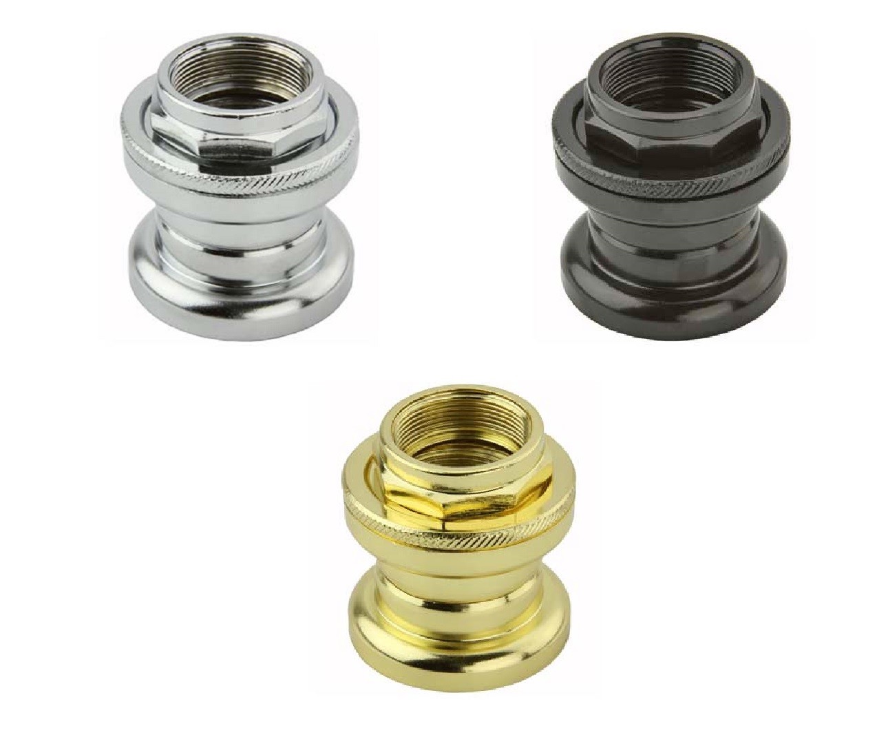 Classic Cruiser Bicycle Headset for 1″ Threaded Fork BMX Lowrider Chopper New