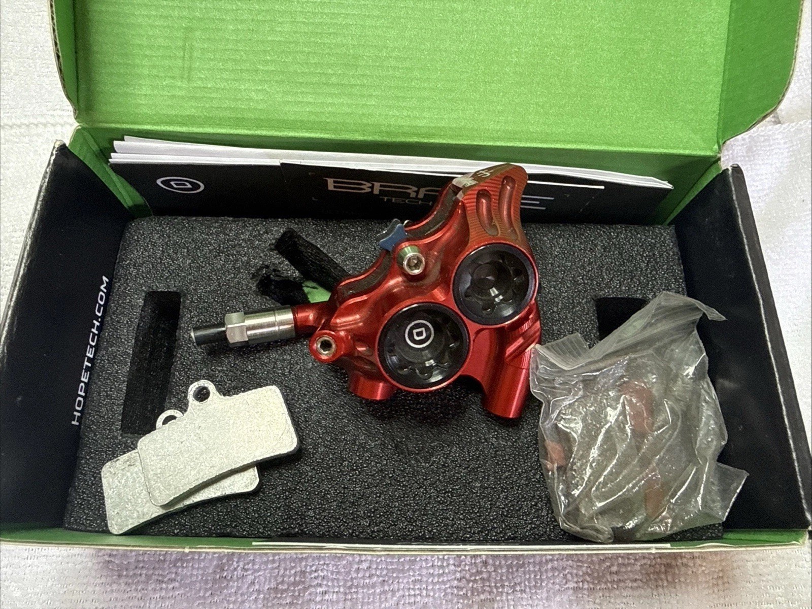 Pair Hope RX4+ dot FMF +20 And FM+20 Red Front And Rear