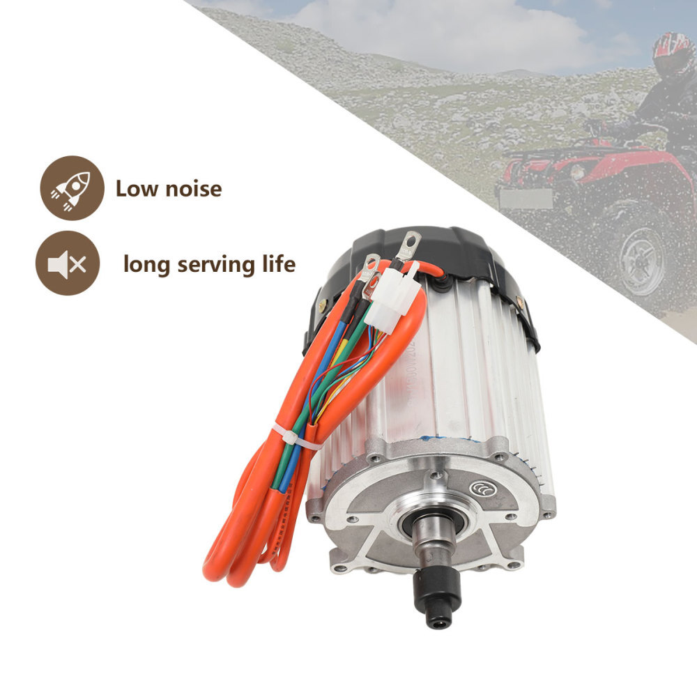 Electric Tricycle Motor 1800W 60V 3000rpm High Speed Brushless E-Trike Motor