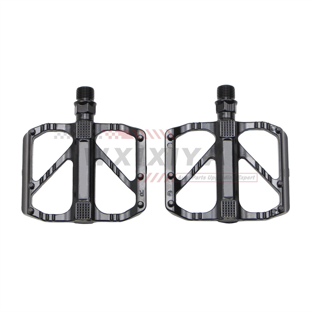 2x Road Bike Pedal DU Bearing Sealed Cycling Flat Platform Aluminum Alloy 9/16″