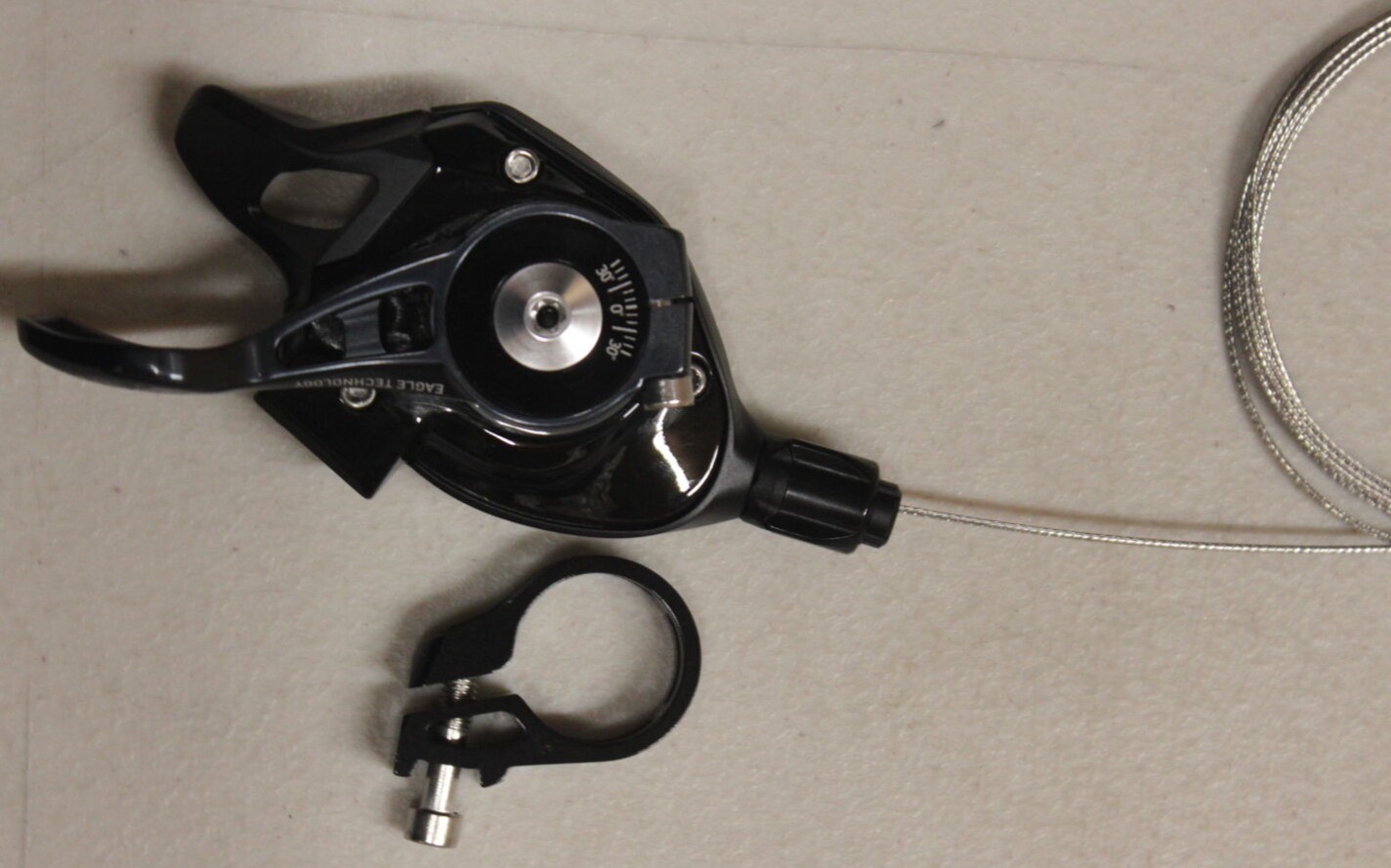 SRAM X01 Eagle Trigger Shifter – Rear, 12-Speed, Discrete Clamp, Lunar