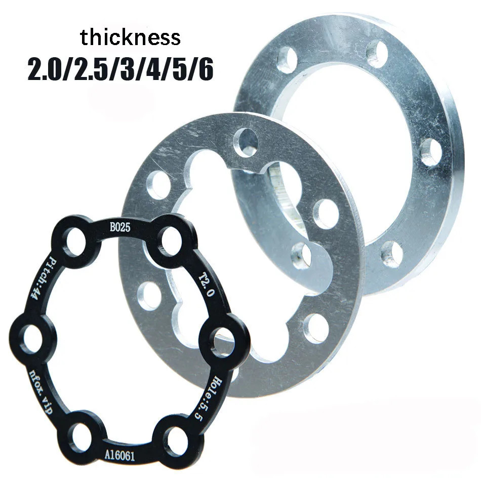 Bicycle Brake Disc Gasket Modification Fittings Thick Brake Disc 2 3 4 5 Mm Slid