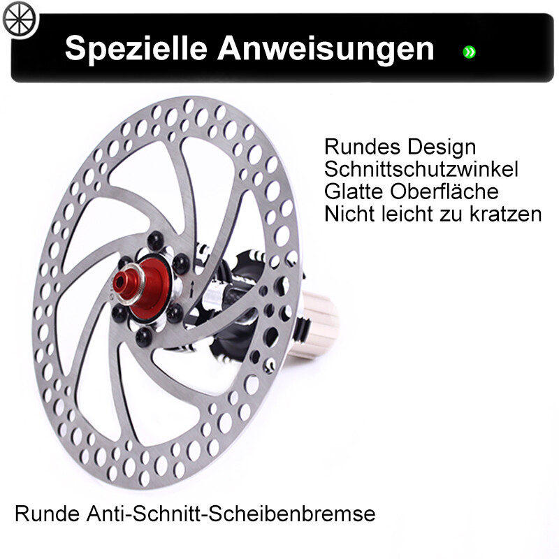 For Avid MTB Bike 140/160/180/203mm Stainless Rotor Disc Bike Brake Rotor+6 bolt