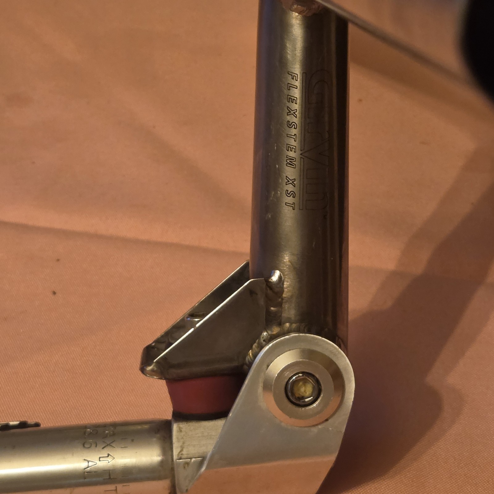Vintage Girvin Flexstem XST Titanium Bars 560 MM stem 150mm 1 1/8″ Mountain Bike