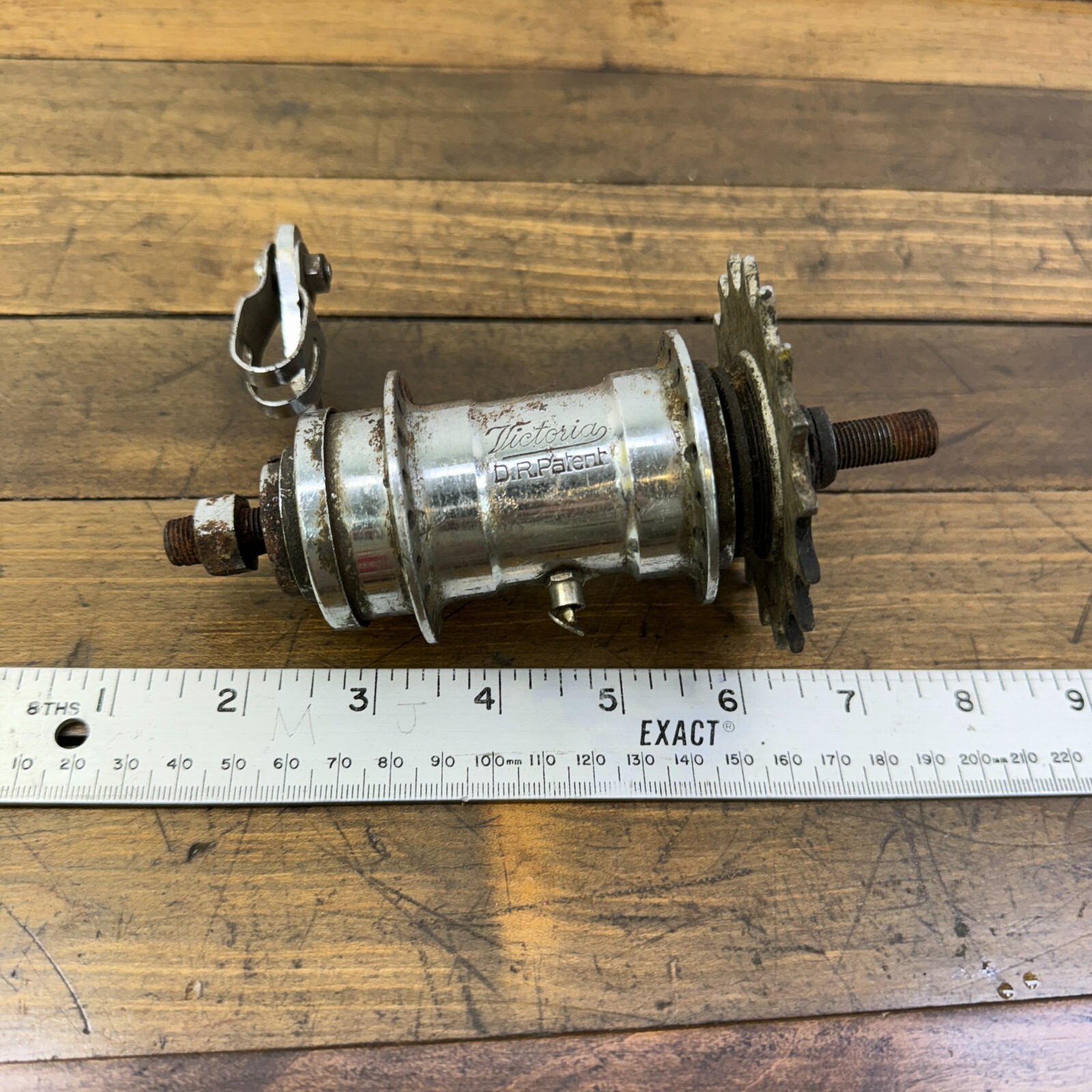 Vintage Victoria Coaster Brake Hub 3 Speed 36 Hole Rear 3s 36h 50