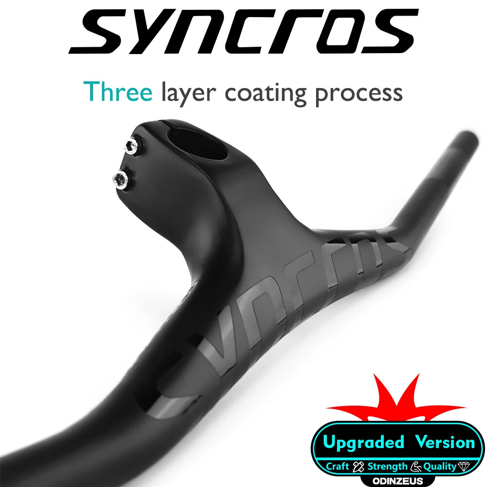 740mm Mountain Bike Carbon Integrated Cockpit Handlebar And Stem 28.6mm -17°