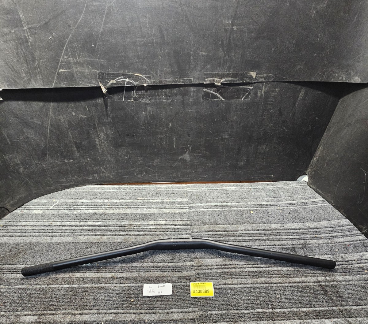 Replacement MTB Riser Handlebar 31.8 Clamp 800mm Length Black Alloy Steel