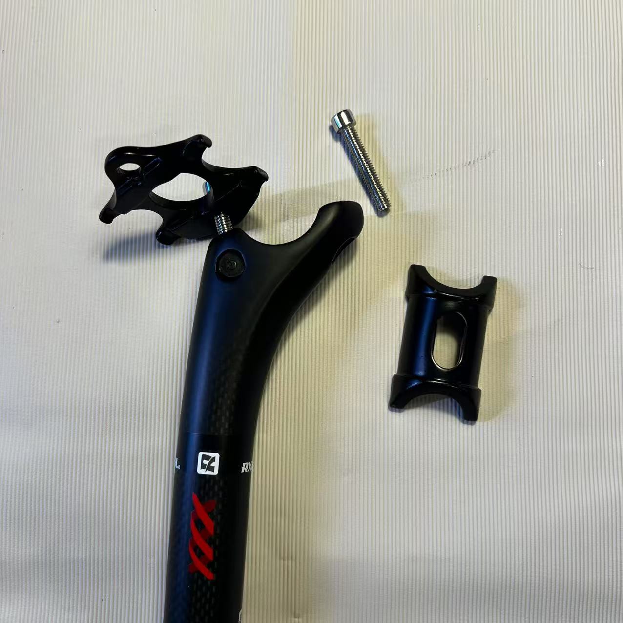 Carbon Bike Seat Post Bicycle Seatposts MTB Road Bike Seat Tube Offset 25 Matte