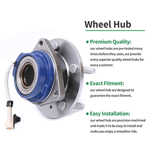 5379 Front Wheel Hub Bearing Assembly Compatible with 2000-203 513179-1P 1