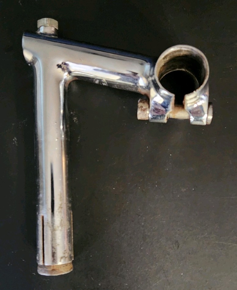 CINELLI MILANO Legnano STEEL QUILL STEM VINTAGE 85 mm 50s 60s ROAD BIKE 25.4