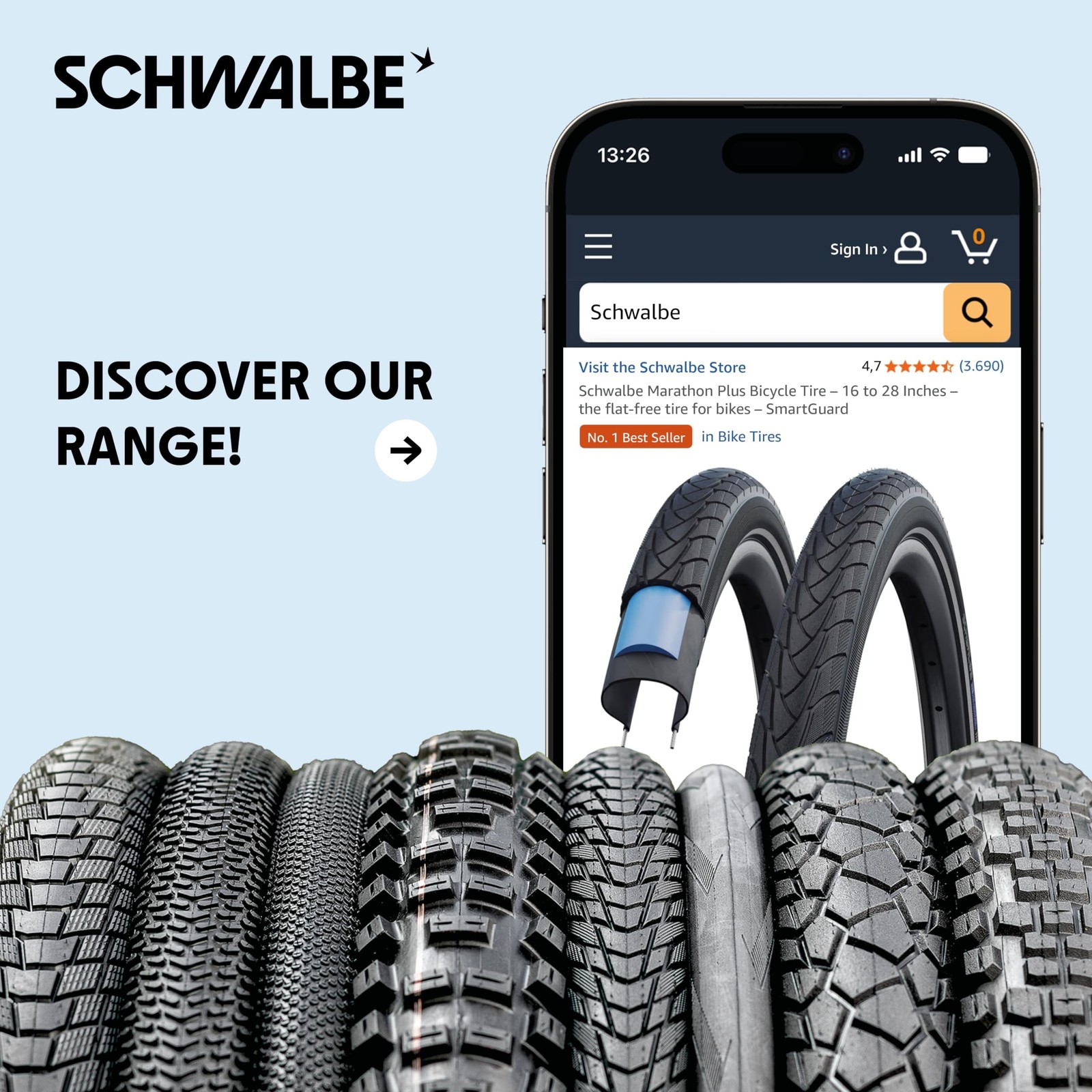 Schwalbe Rocket Ron Cycle Tyre 27.5×2.80 ADDIX SpeedGrip