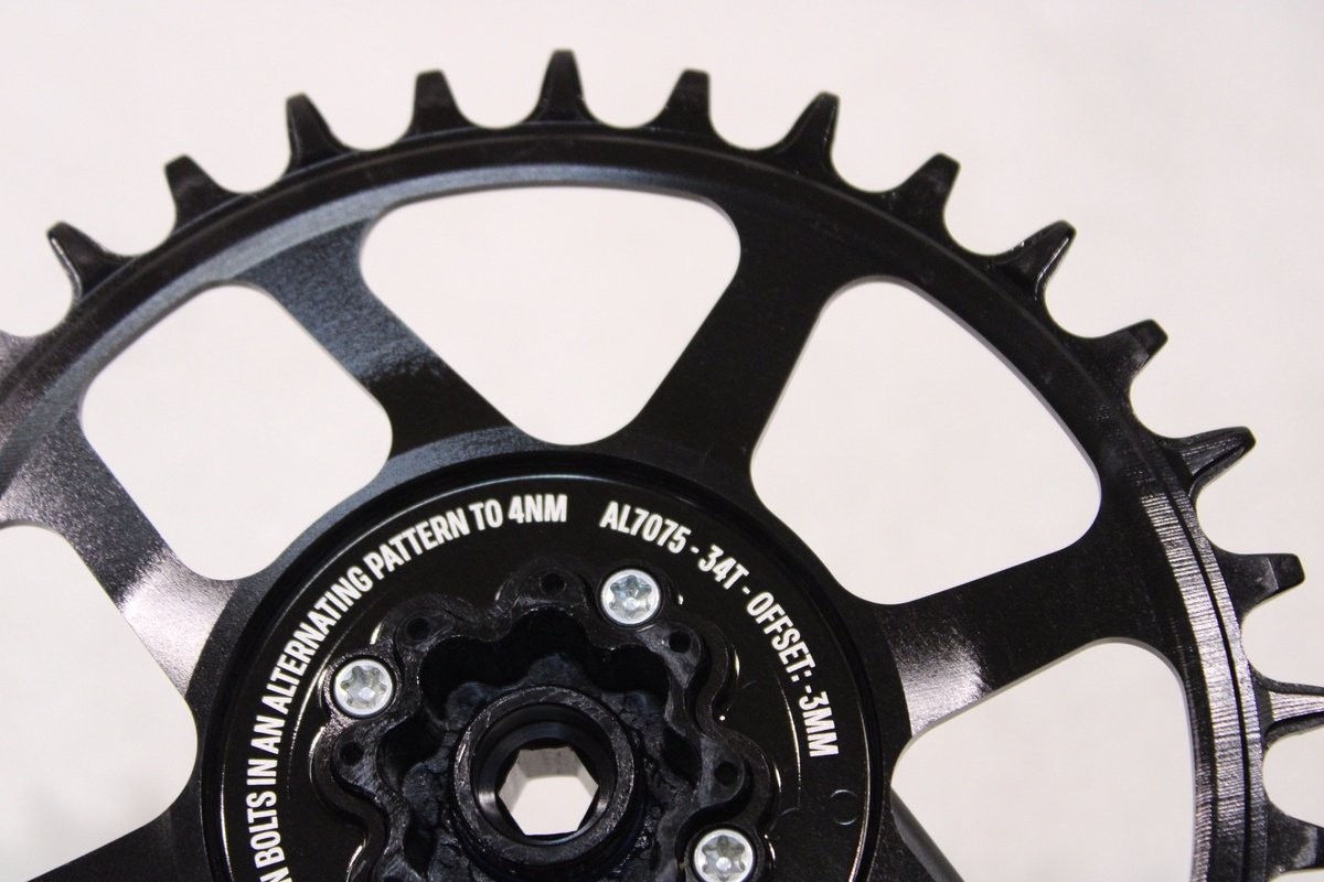 e*thirteen Helix Race Carbon 170mm 34T 1x12s Carbon Crankset Direct Mount BB