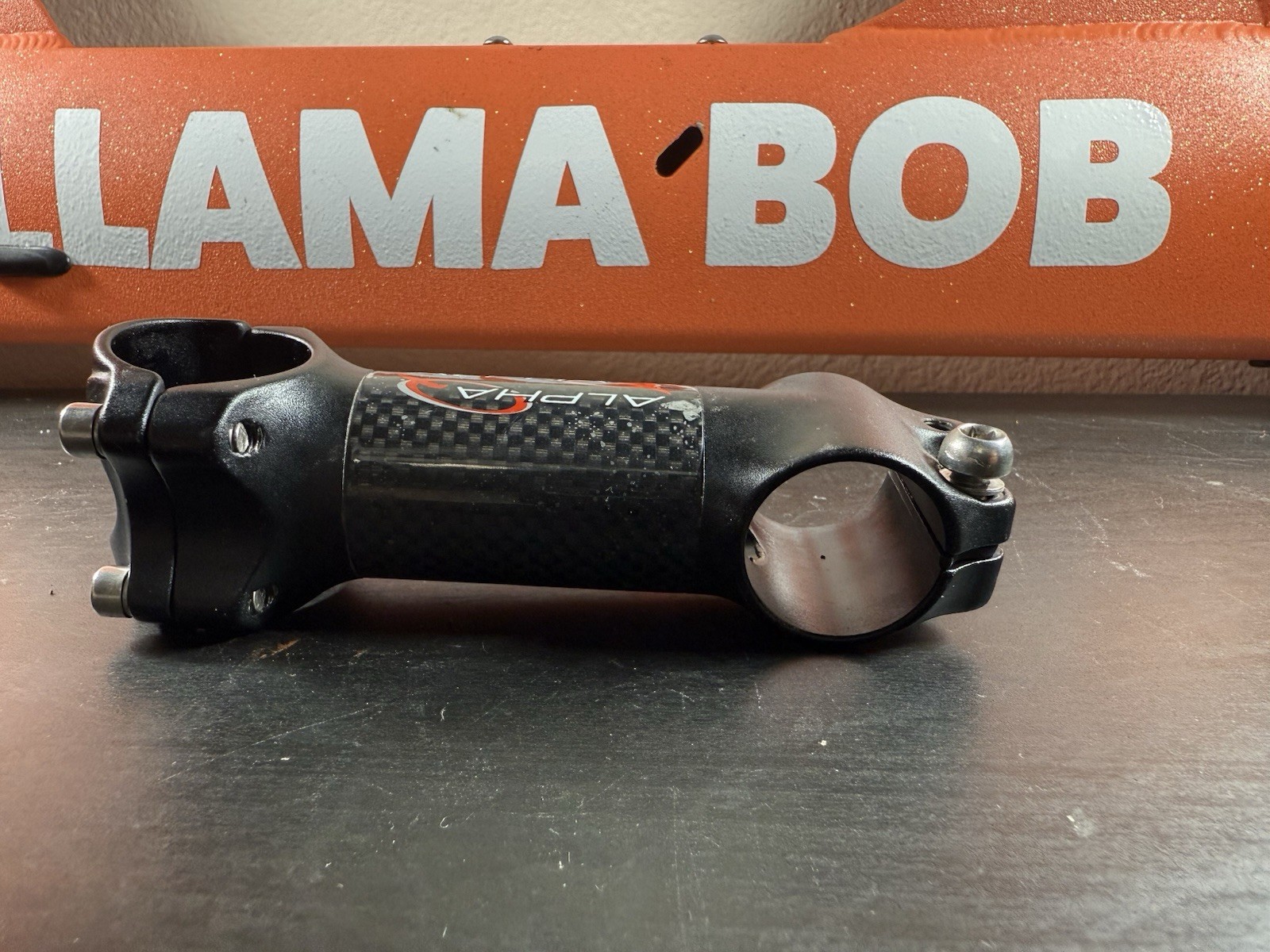 Alpha Q 100mm BLACK Threadless 1-1/8″ 31.8mm Bike Stem Carbon Fiber Aluminum #17