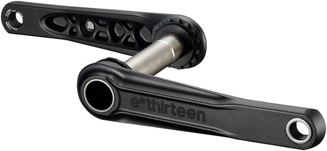 e*thirteen Helix Core Crankset 165mm 73mm 24mm Spindle Black
