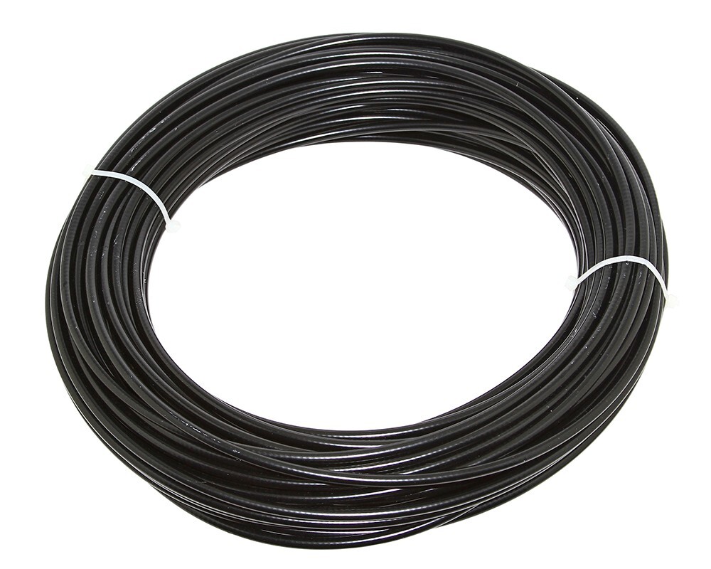 ALTALINE BICYCLE HOUSING BRAKE CABLE (LENGTH 5MM X 100/FT) BLACK FRONT/REAR.