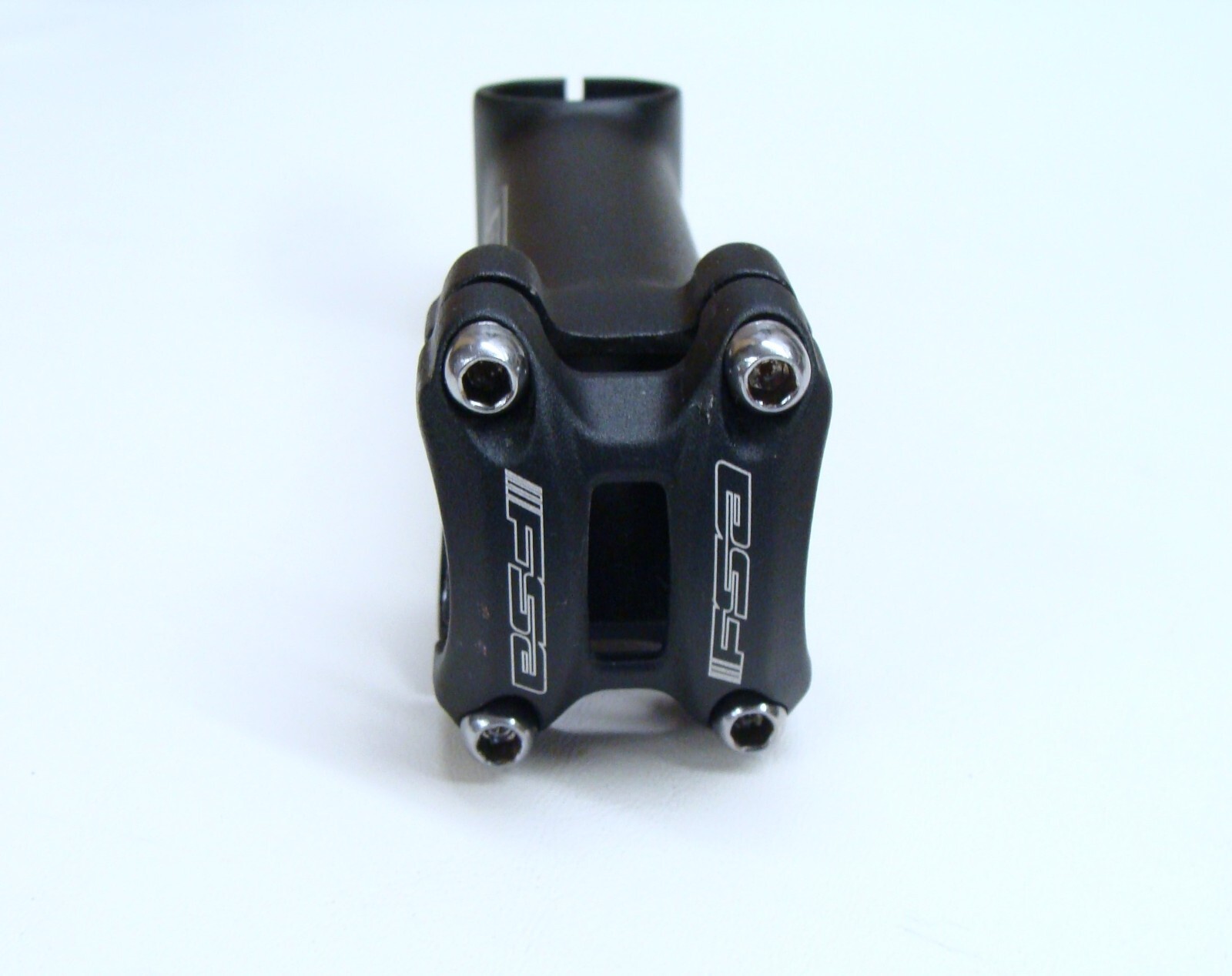 ~ Nice FSA OS 168 Threadless Alloy Bicycle Stem 110mm 31.8 , +/- 6° Black ~